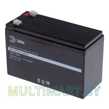 Аккумулятор для ИБП ЭРА GS1270/1207